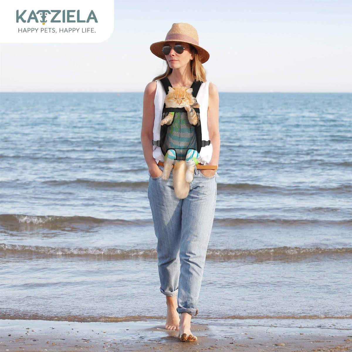 Kangaroo Pouch Pet Carrier X9622