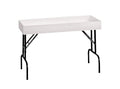 White Folding Dump Table X306726