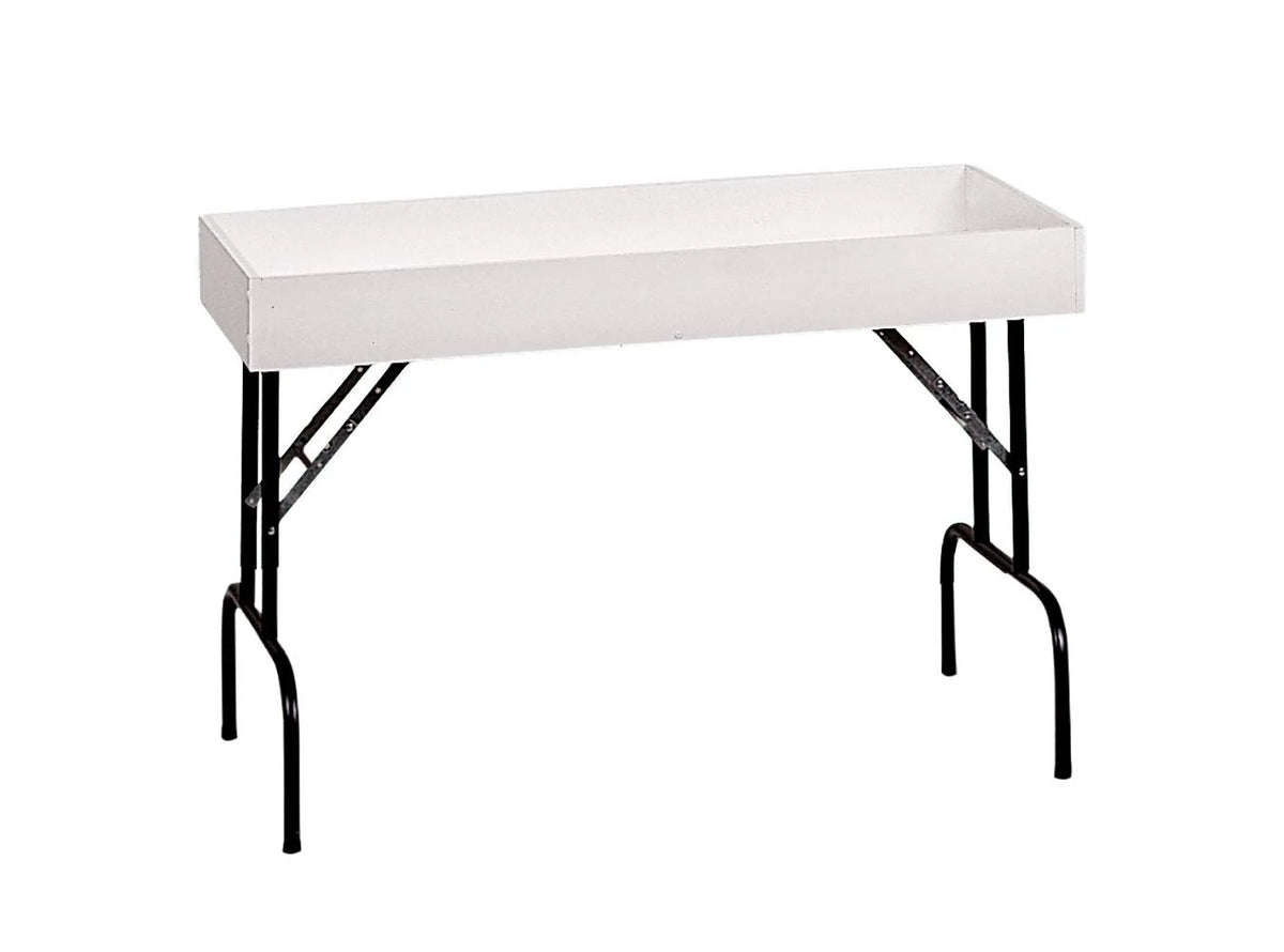 White Folding Dump Table X306726