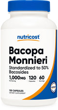 Bacopa Monnieri 1,000mg 120 Capsules I982