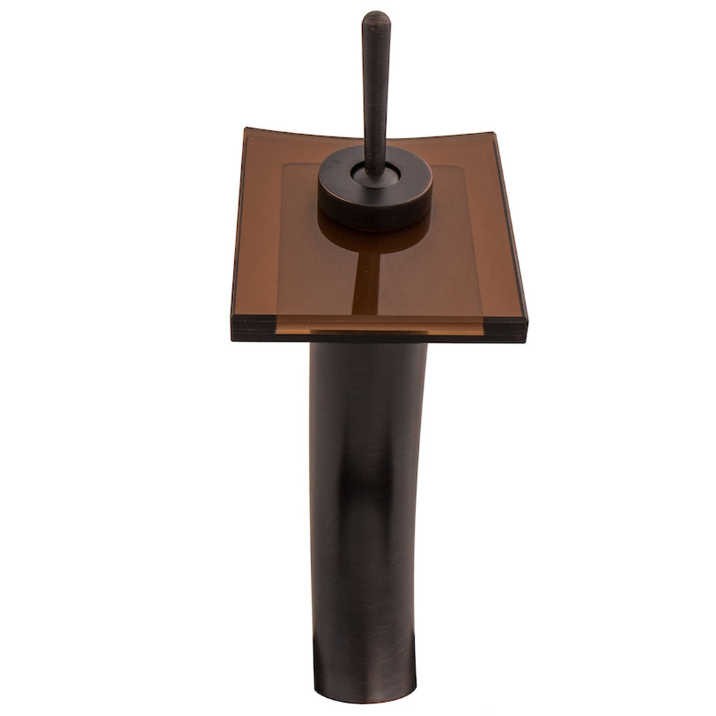 Oil Rubbed Bronze Waterfall Vessel Faucet I899851