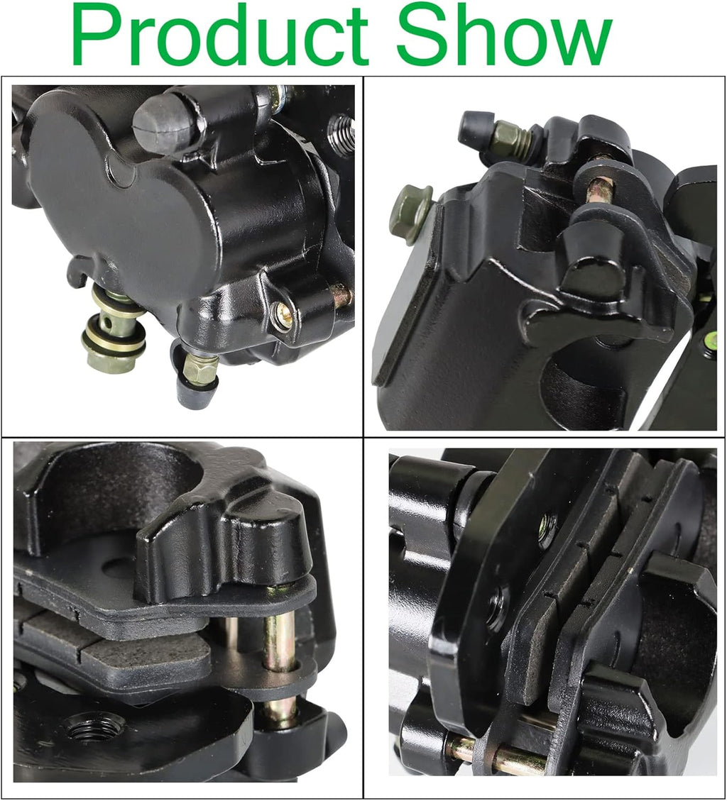 Front + Rear Brake Calipers with Pads S9915