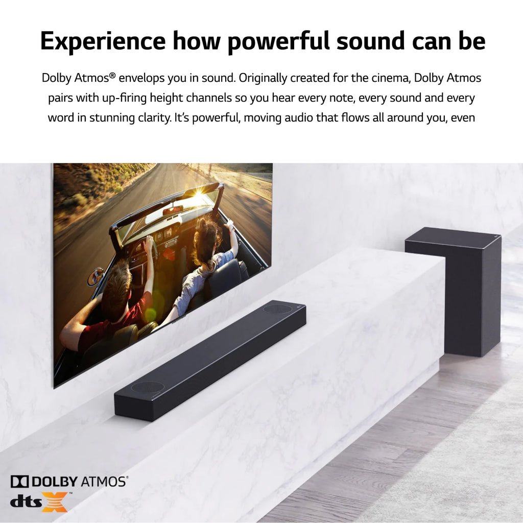 3.1.2 Channel High Res Audio Soundbar with Dolby Atmos U39194