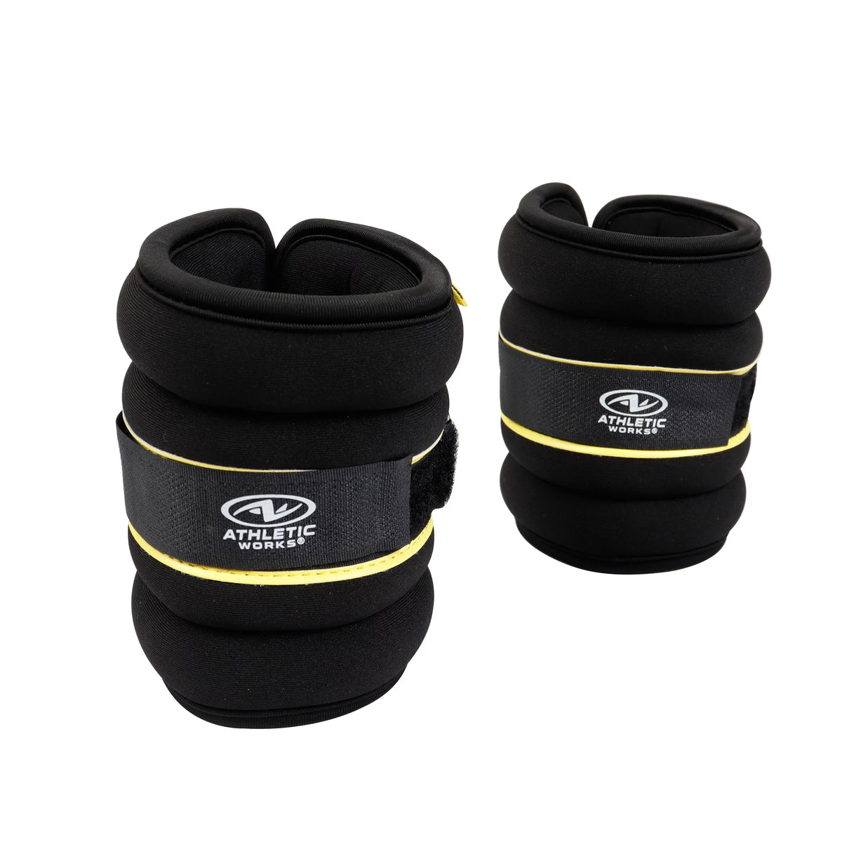 5lb Pair Ankle & Wrist Weights 2.5 lbs Each Adjustable Strap F468152