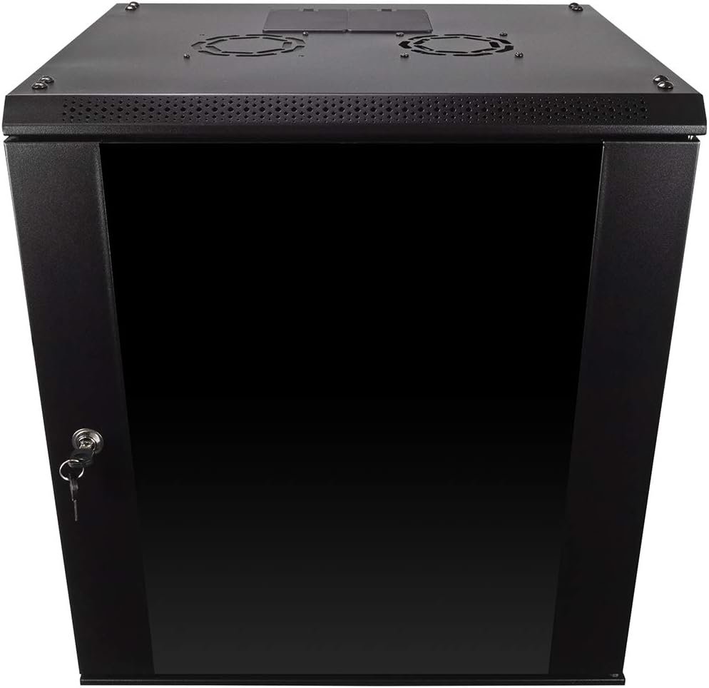 12U Wall Mount Server Cabinet Network Enclosure Y559727