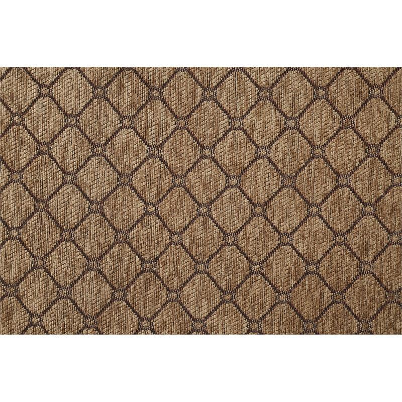 Brown Espresso Sofa with 5 Pillows T1634