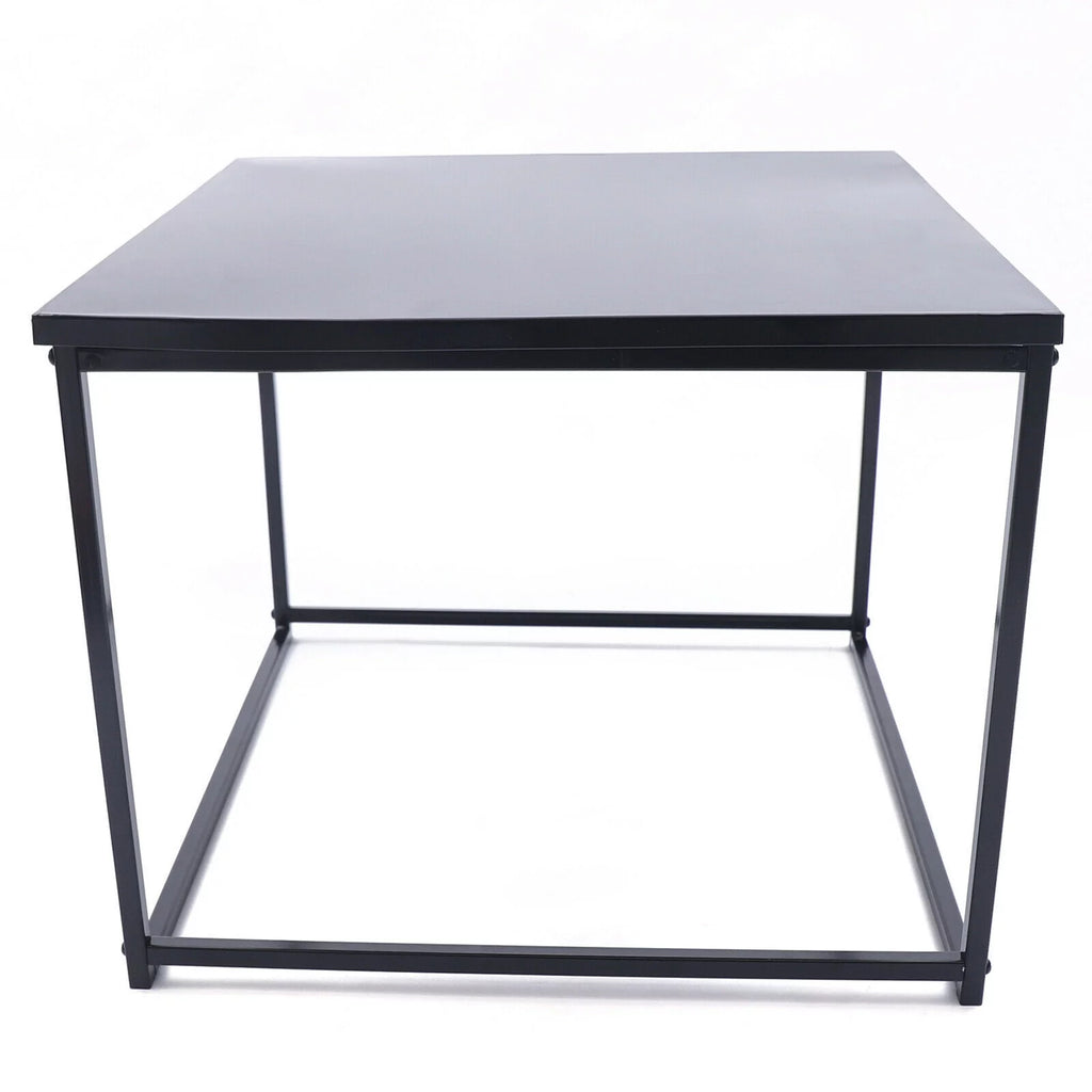 2pcs Black Metal Side Table I31121