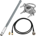 8dBi LoRa Antenna 915Mhz Omni-Directional with 10ft Cable Grey 110cm I399170