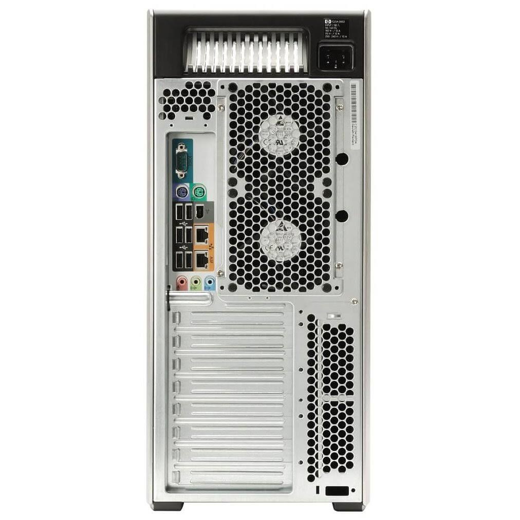 HP Z800 Workstation 2x X5650 Six Core 2.66GHz 8GB 256GB SSD 2TB Q600 Win 10 W71627