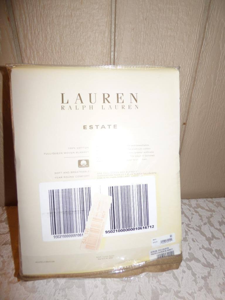 100% Cotton Full/Queen Blanket - White O54231