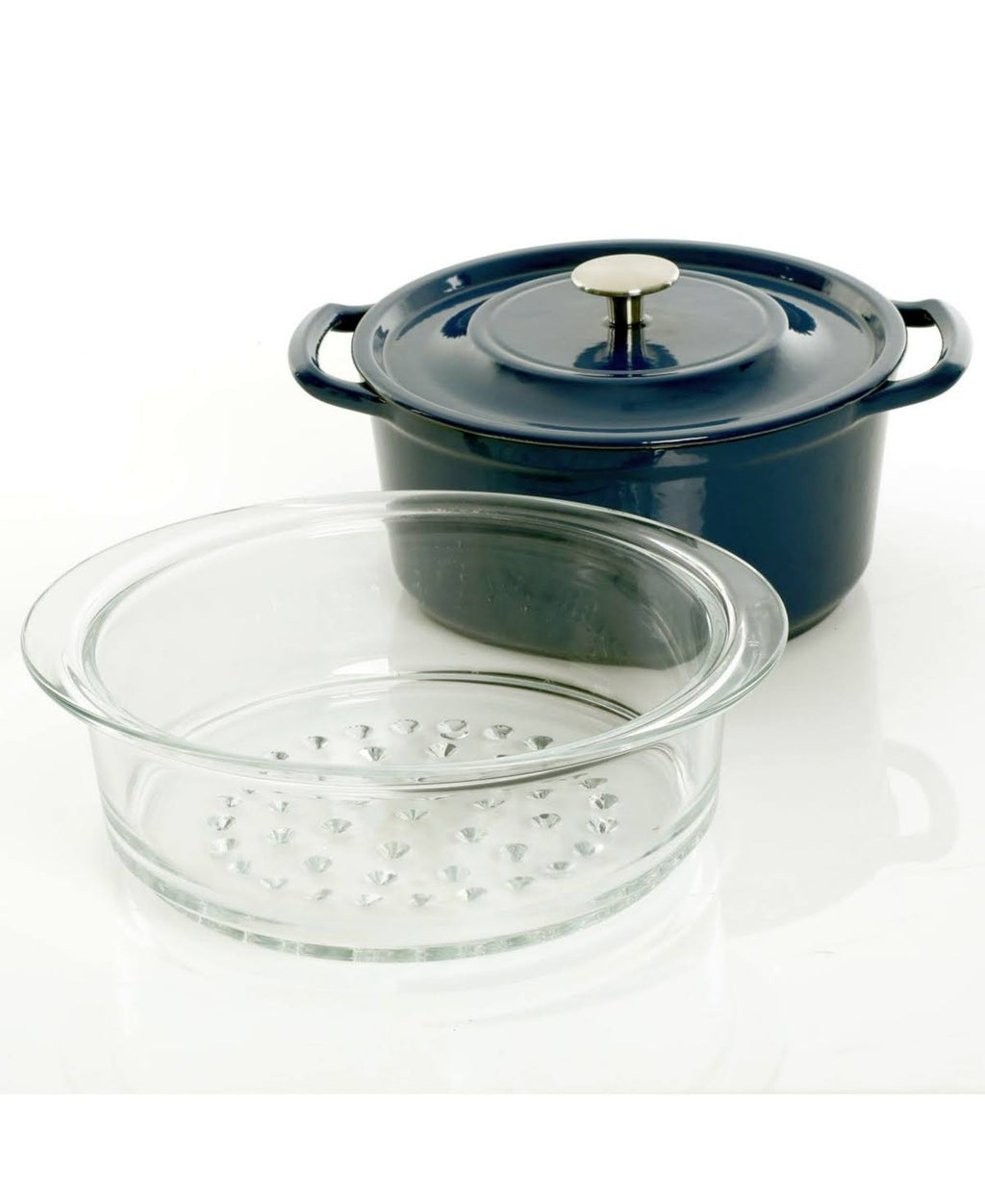 5qt Casserole with Glass Steamer G2933