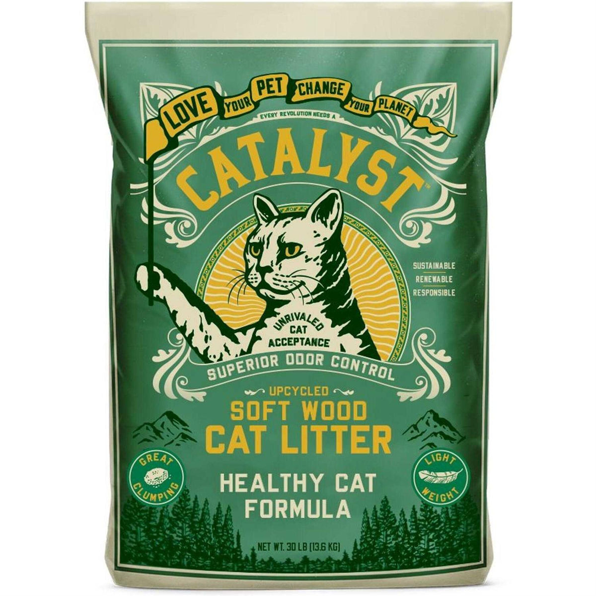 Catalyst Cat Litter Soft Wood A647359