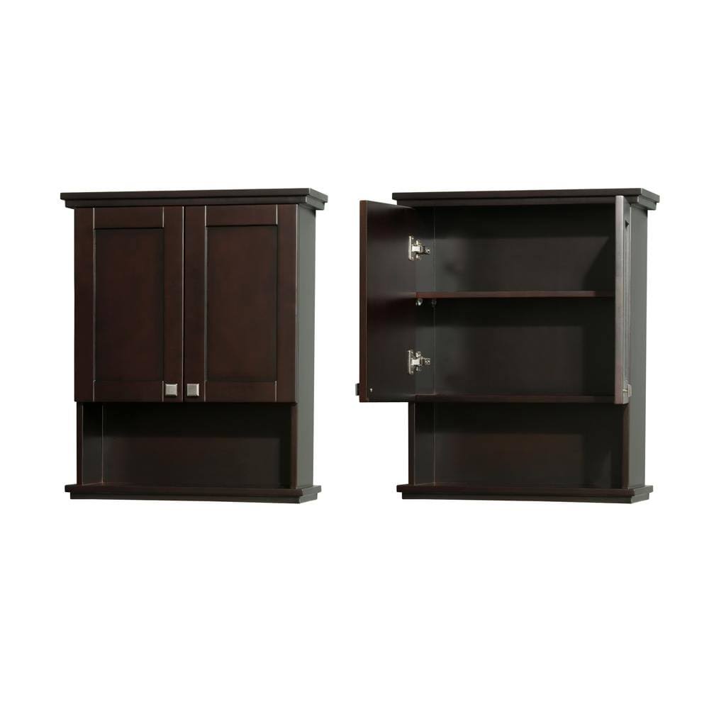 25 in. Wall Cabinet in Espresso V5530
