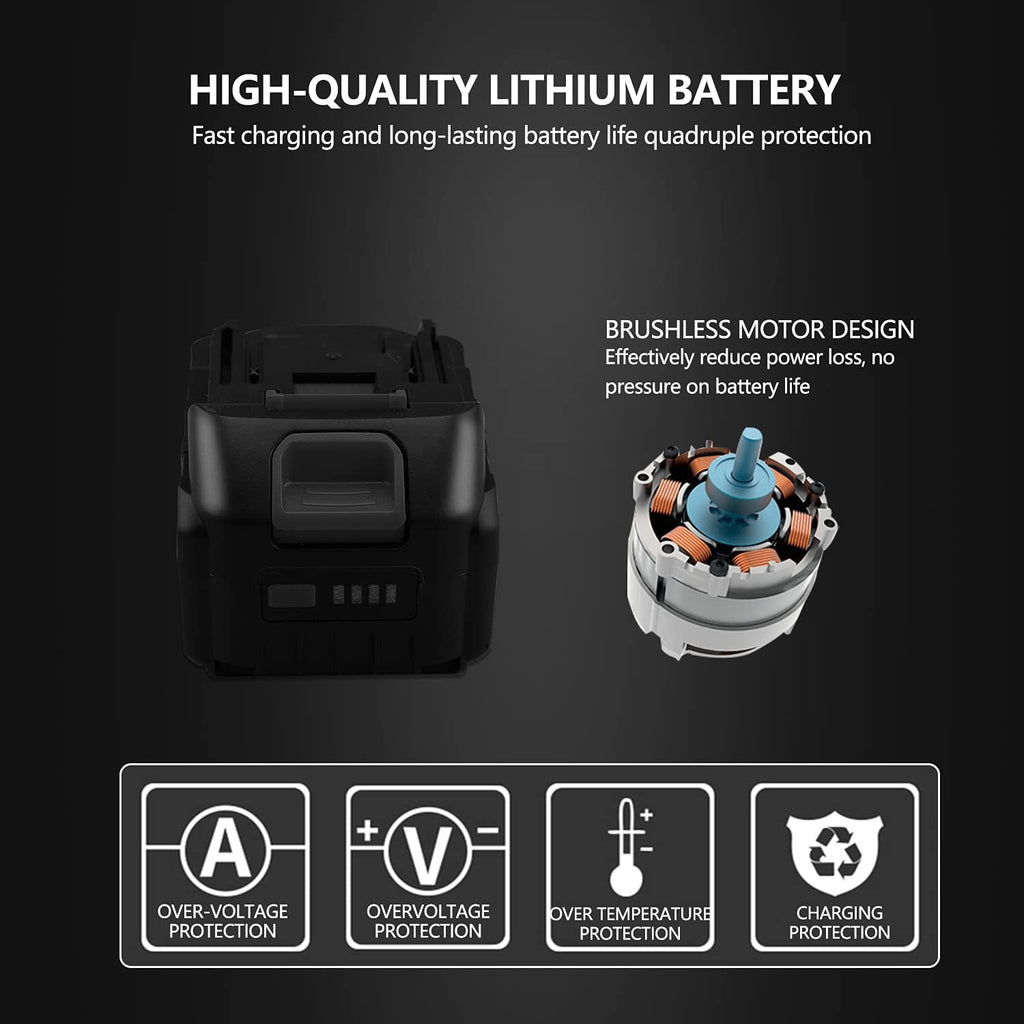 18V Cordless Car Polisher 15mm Orbit 7 Variable Speed O446812