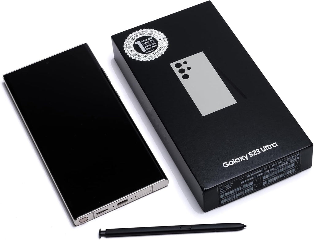 Cream 512GB ROM 12GB RAM Dual SIM Galaxy S23 Ultra Mobile Cell Phone X91092