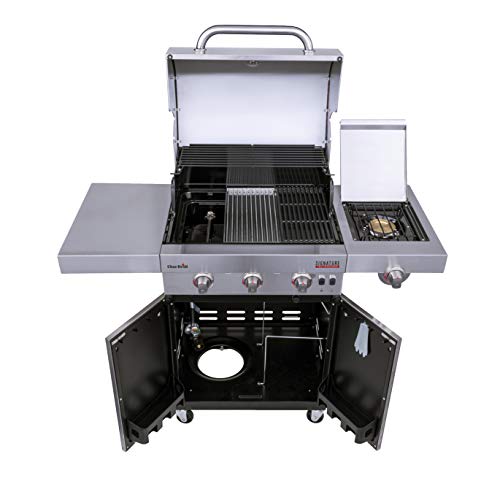 Stainless Steel 3-Burner Cabinet Style Gas Grill Q479