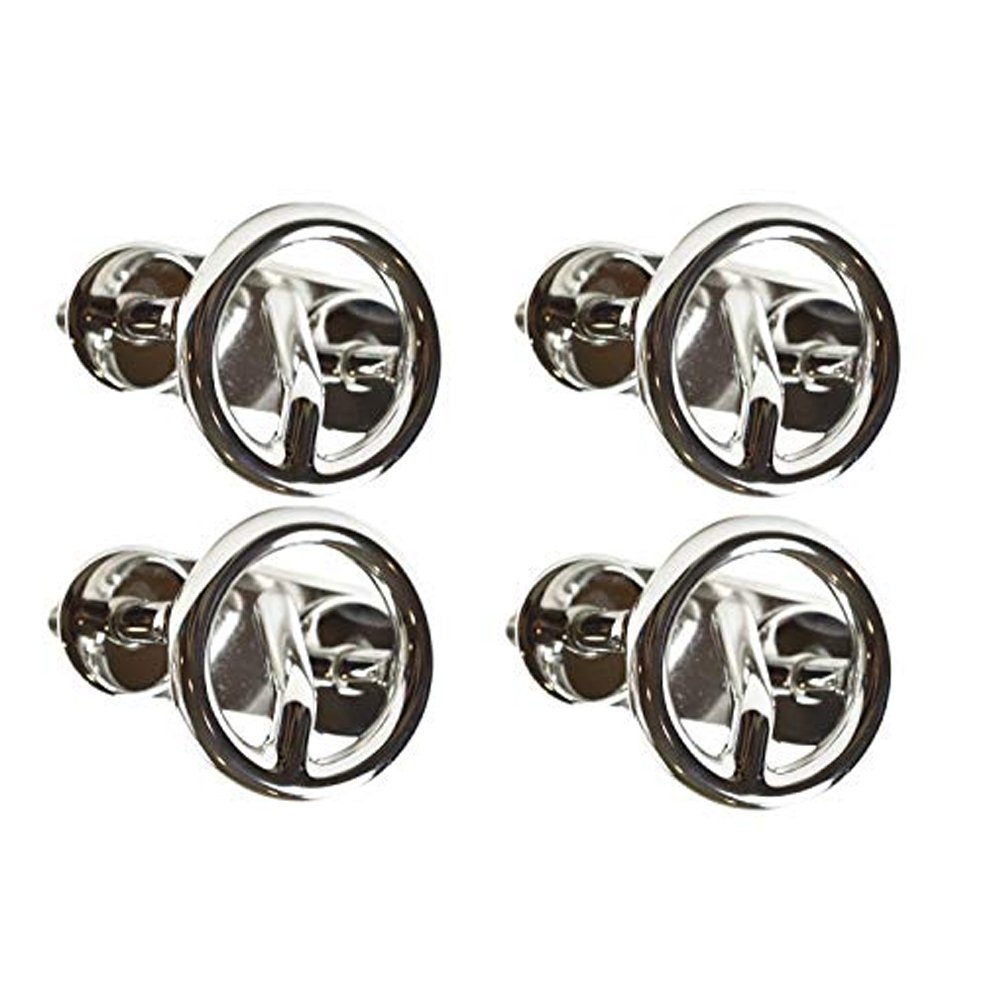 316 Stainless-Steel Marine Transom Mount Ski Tow Hook 4 Pcs N959979