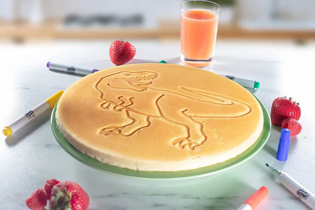 XL Smiley Face Pancake Pan, Nonstick, Dishwasher Safe P940345