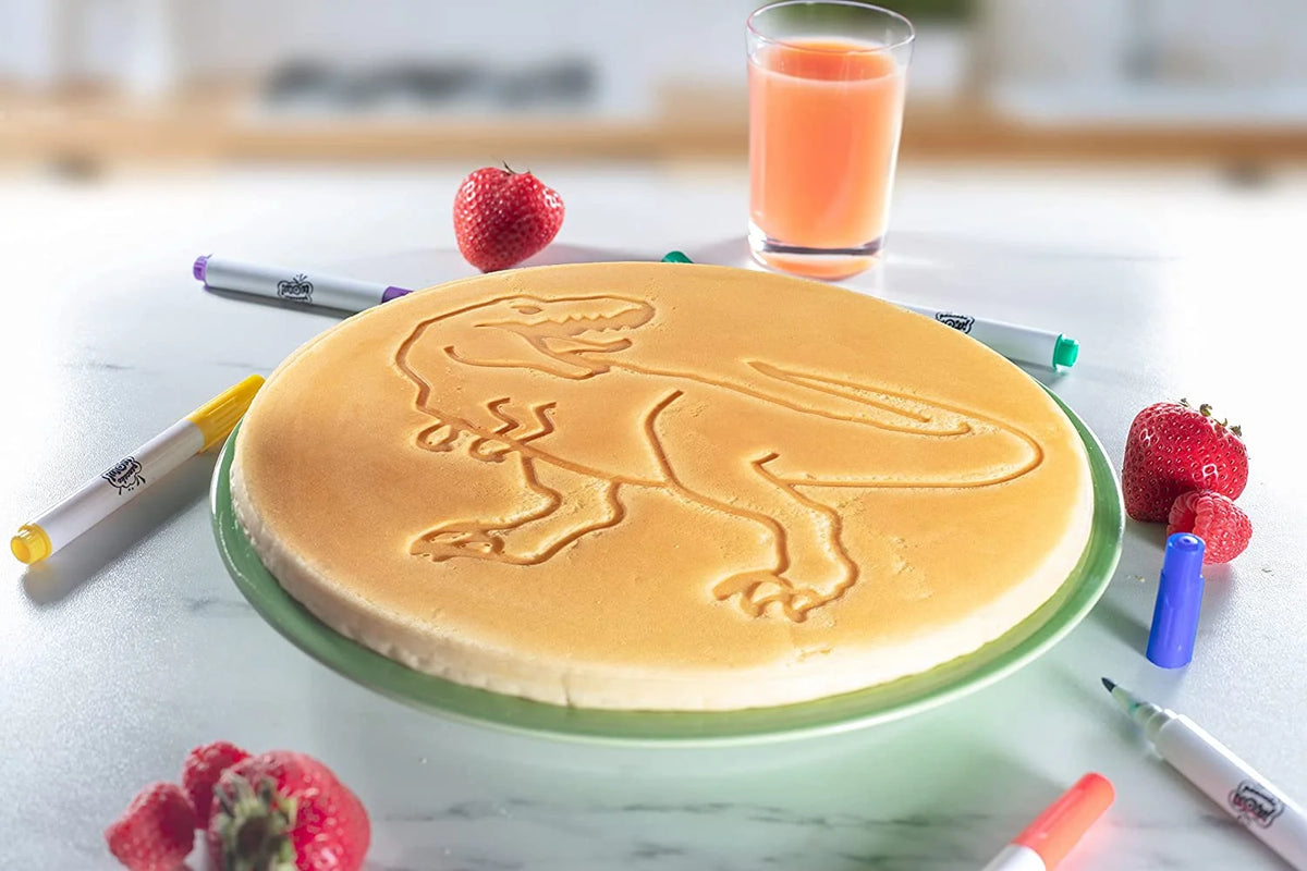 XL Smiley Face Pancake Pan, Nonstick, Dishwasher Safe P940345