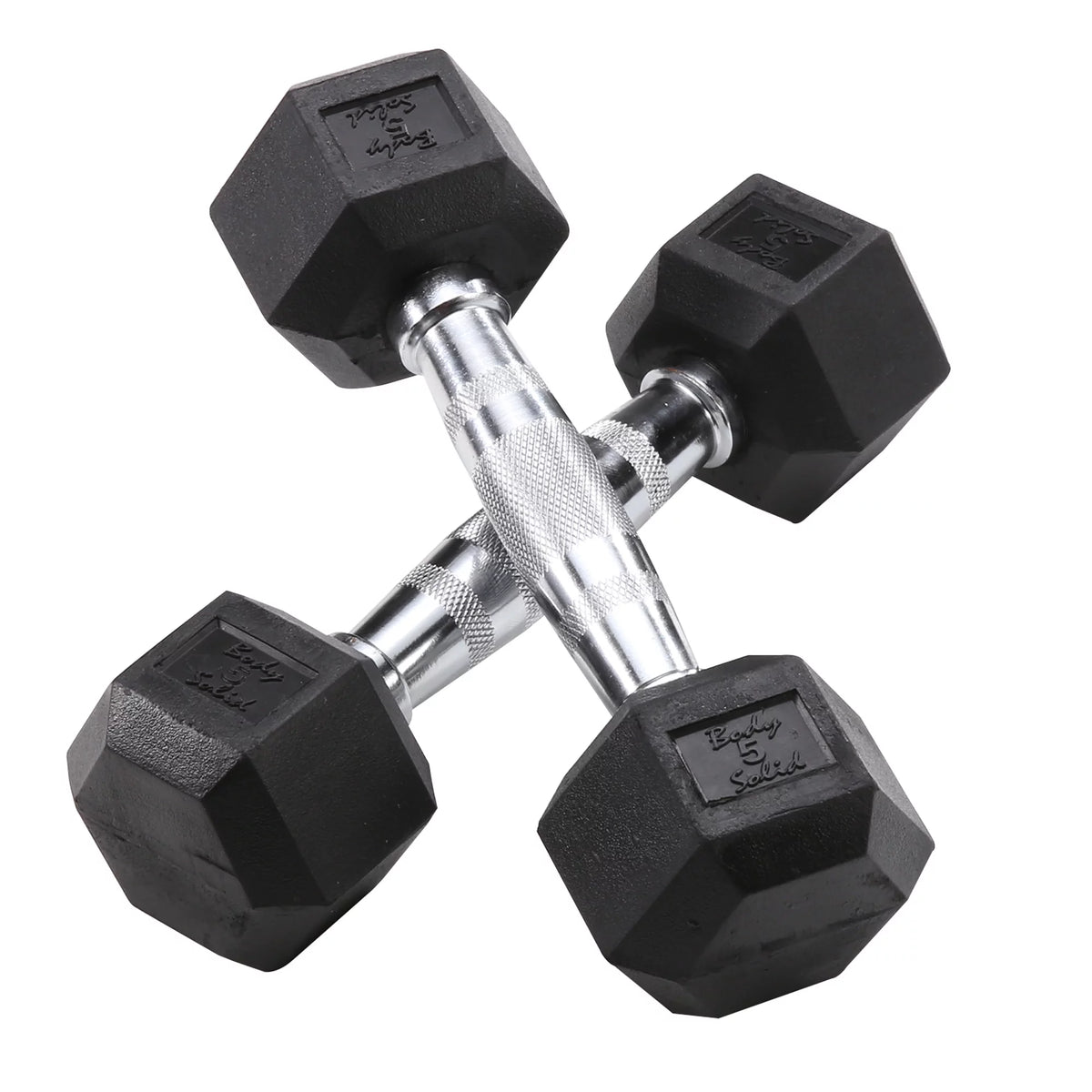 Dumbbell Rack with 5-25 lbs Rubber Dumbbell Set T96627