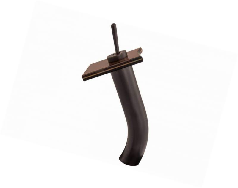 Oil Rubbed Bronze Waterfall Vessel Faucet I899851