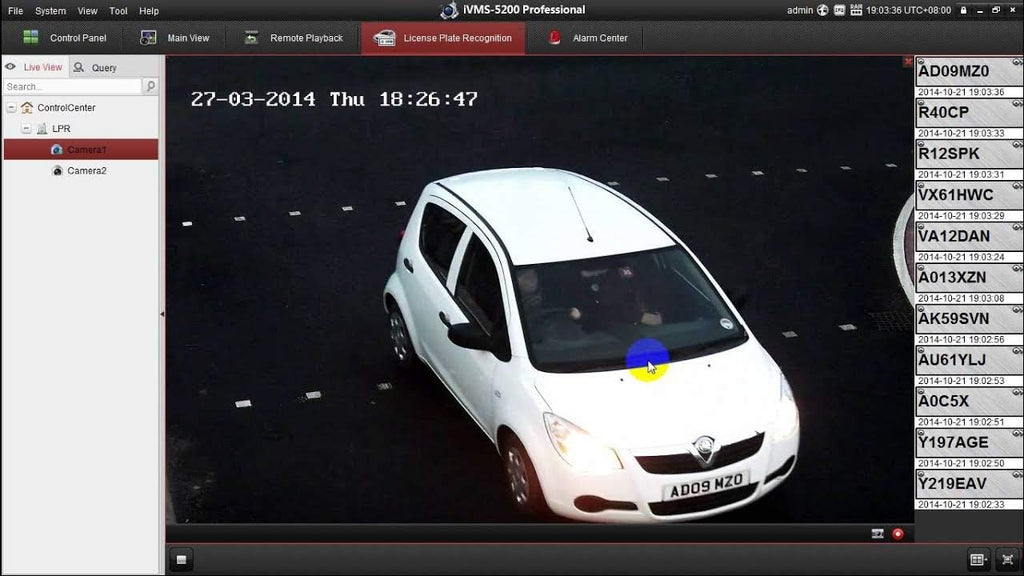 2MP License Plate Recognition IP PoE Bullet Camera T71478