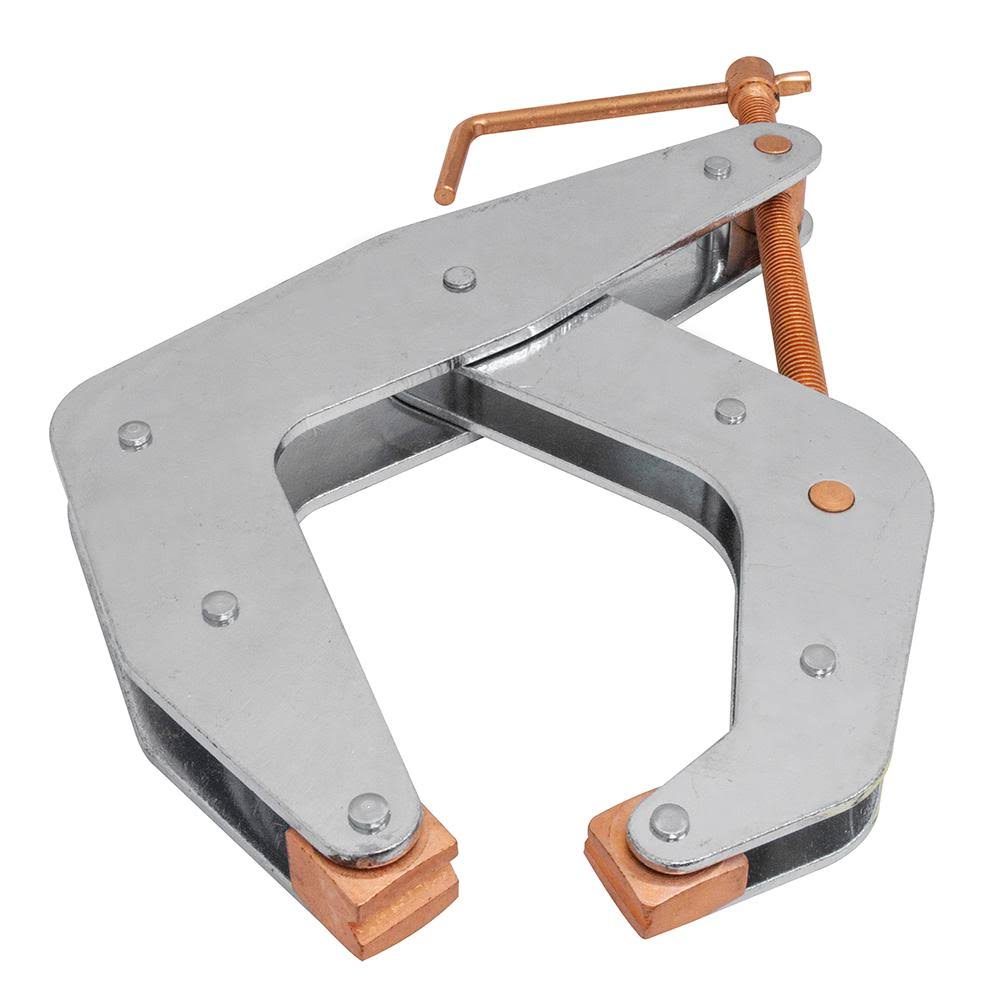 10 in. Jaw Deep Reach T-Handle Cantilever Clamp P106623