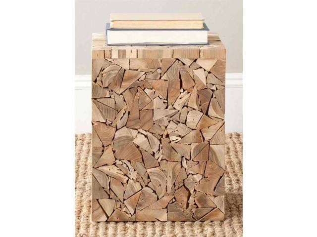 Teak Square Stool N194180