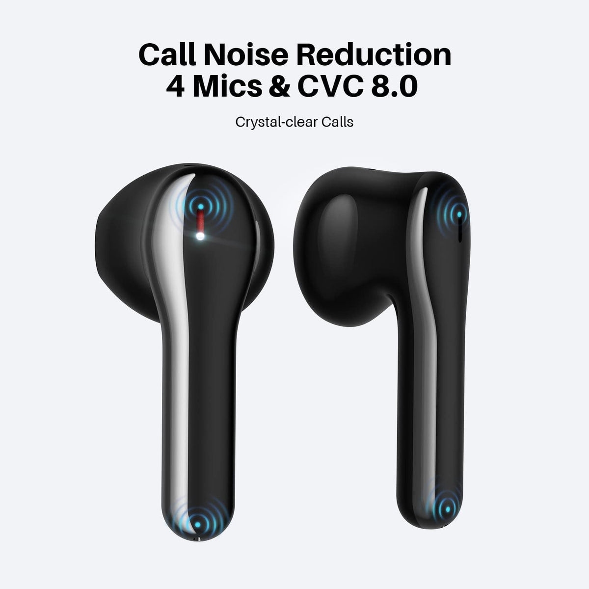 Wireless Earbuds with Bluetooth 5.2, 32H Playtime, Pack of 2 S44917