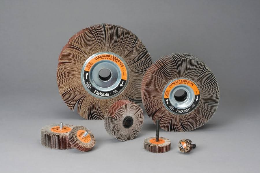 1-1/2 in x 1 in x 1/4 in 80 Flap Wheel C565837