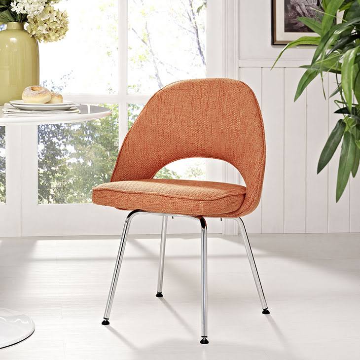 Oatmeal Fabric Dining Side Chair N74069