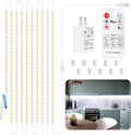 10 PCS Dimmable LED Under Cabinet Lights 16.4ft Warm White 3000K X9950