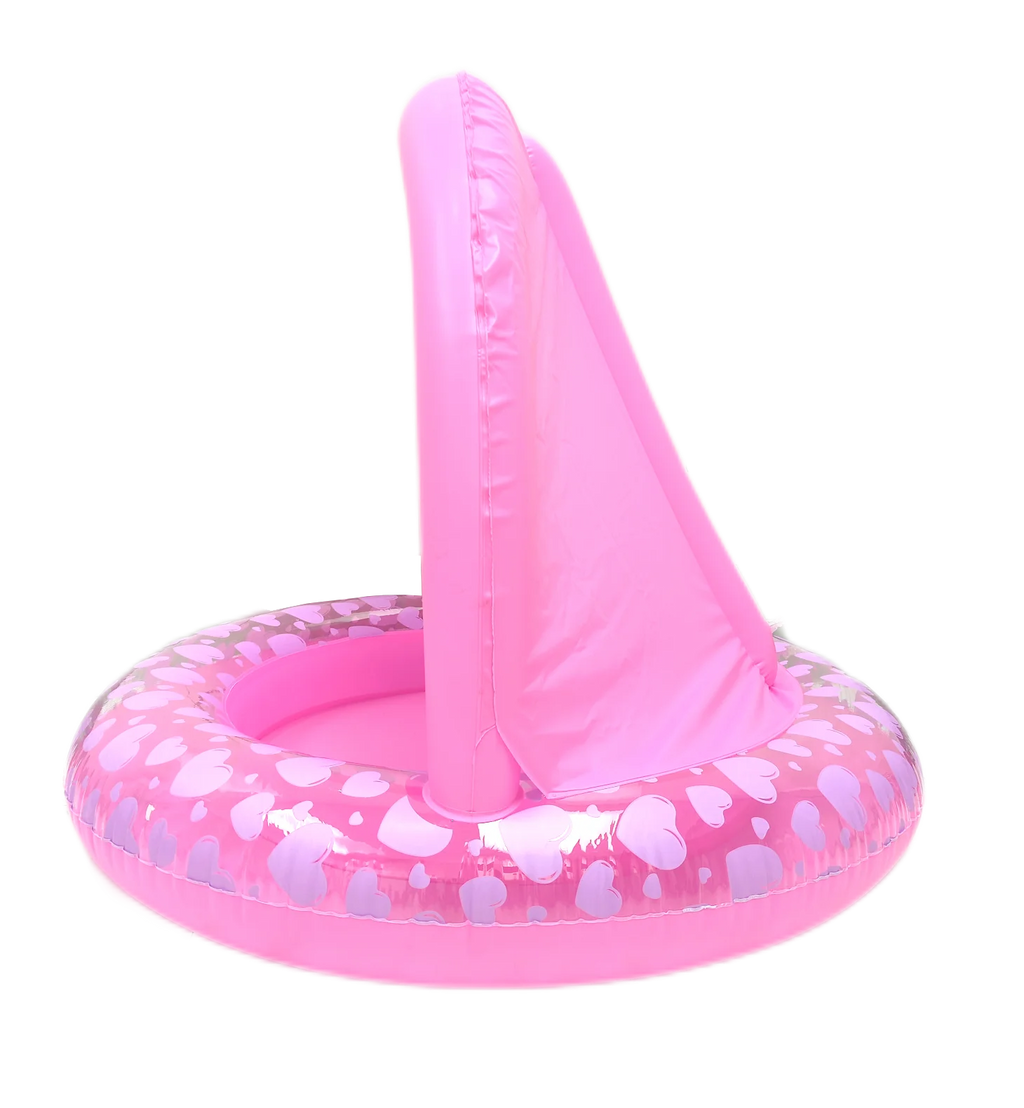 3.5' Inflatable Swimming Pool with UV Shade C95431