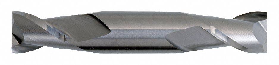 Carbide End Mill, 1/2 in. dia, Cut L 1 in Y45222