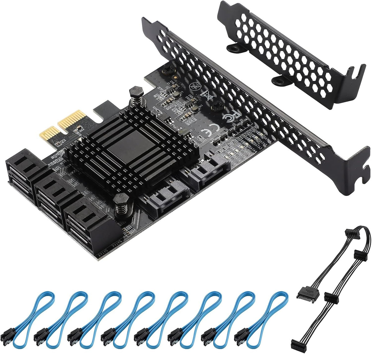 PCIe SATA Card 8 Ports G7685