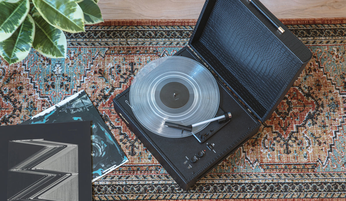 Vinyl Record Player with Bluetooth Speakers Q935
