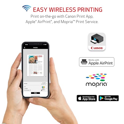 White All-in-One Wireless Printer with Auto Document Feeder U2791