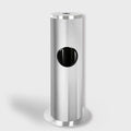 Stainless Steel Floor Standing Wipe Dispenser with Built-in Trash Receptacle A347