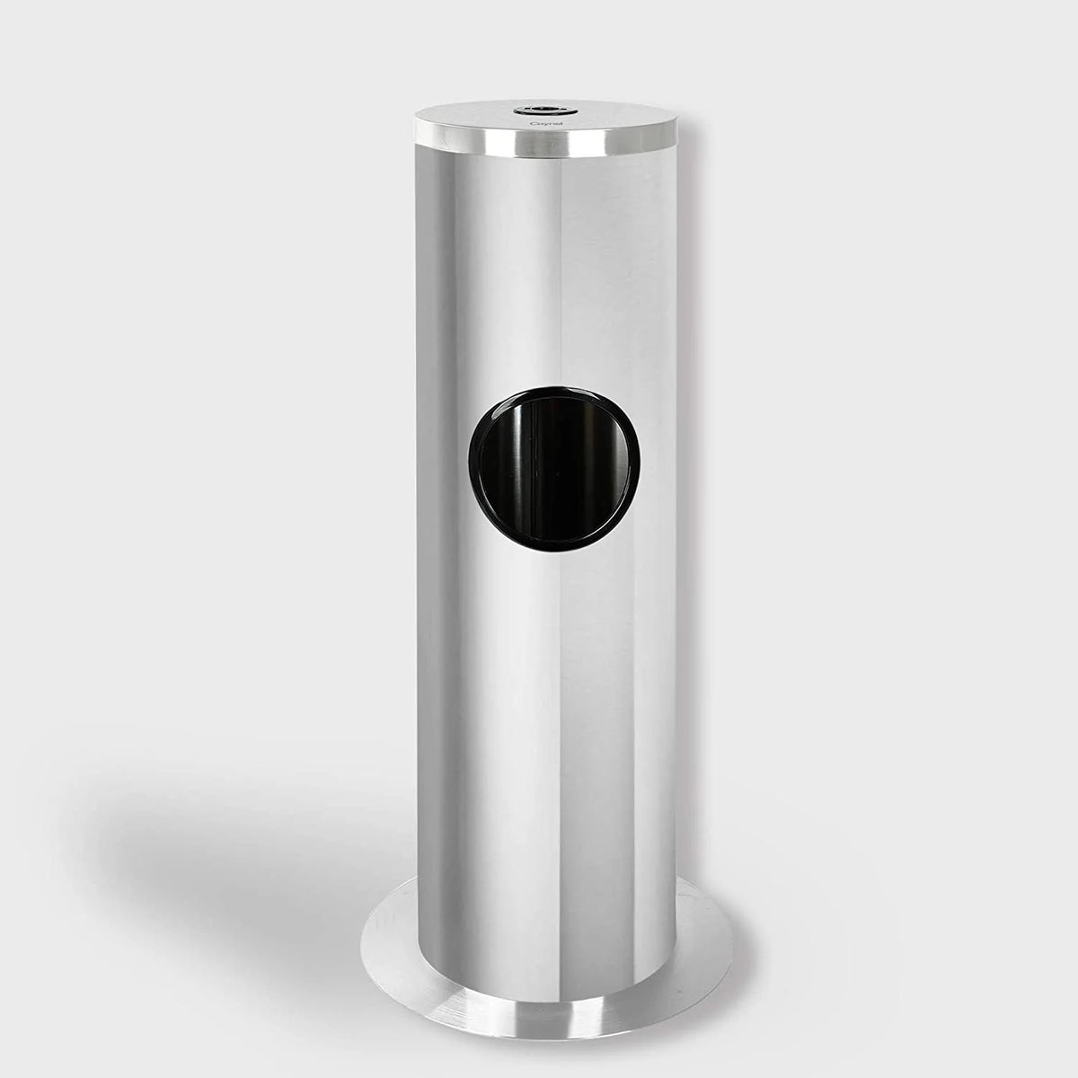 Stainless Steel Floor Standing Wipe Dispenser with Built-in Trash Receptacle A347