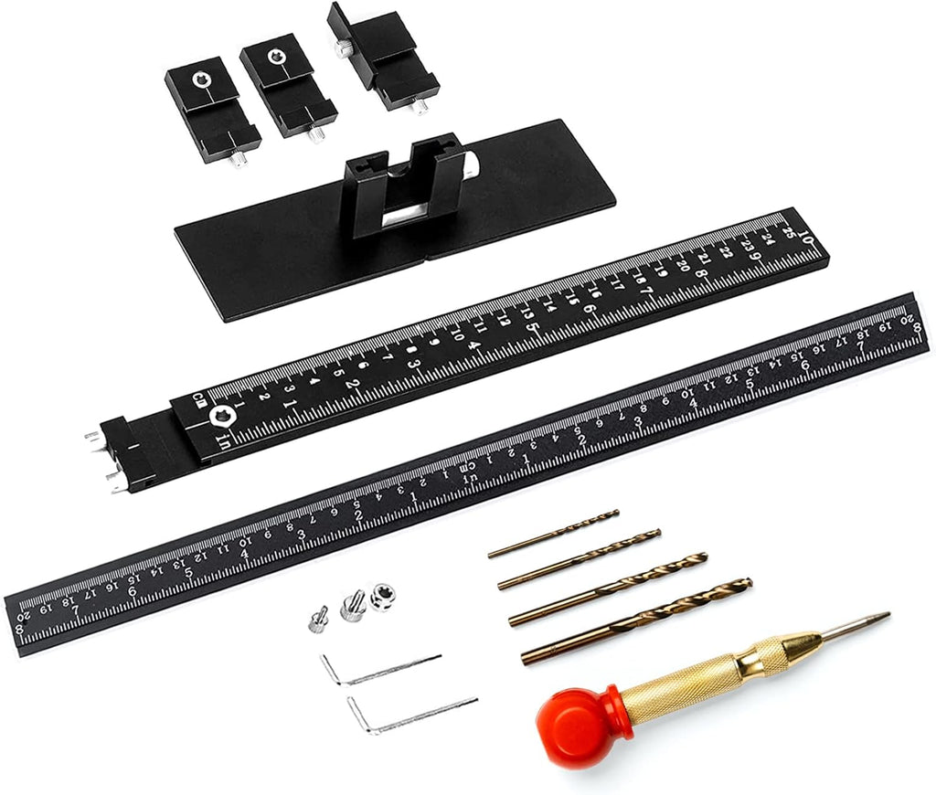 Cabinet Hardware Jig Tool Set Aluminum Alloy U583