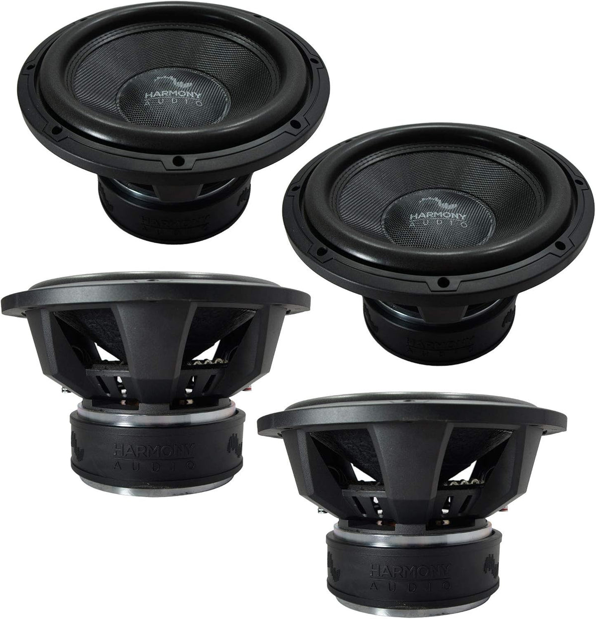 Carbon 10 Sub 2000W Dual 4 Ohm Subwoofer W65550