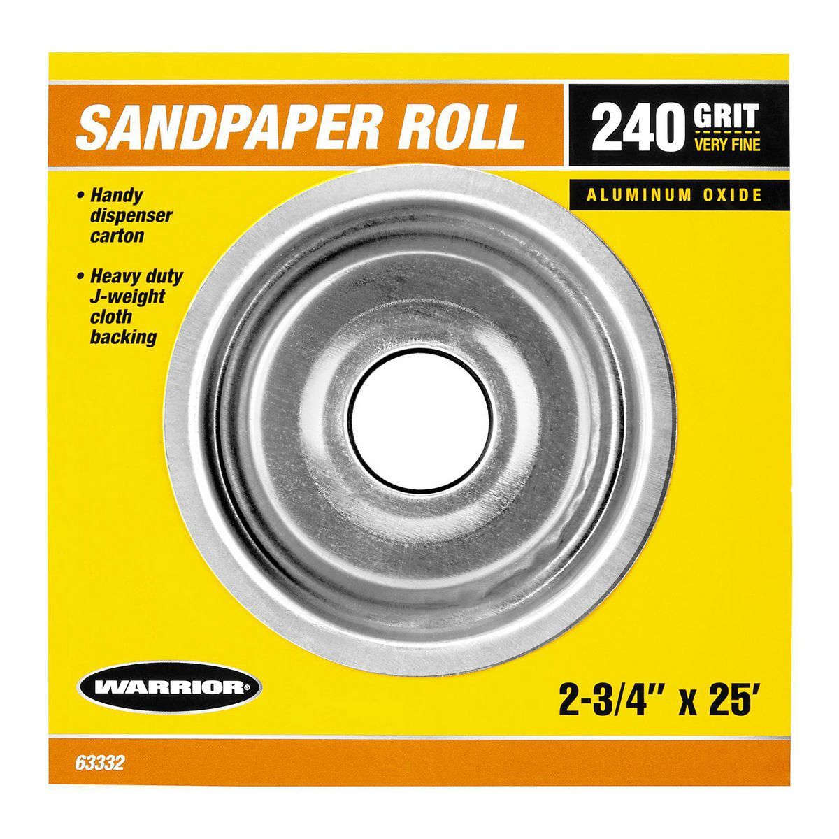 2-3/4 in. x 25 ft. 240 Grit Sandpaper Roll K719415
