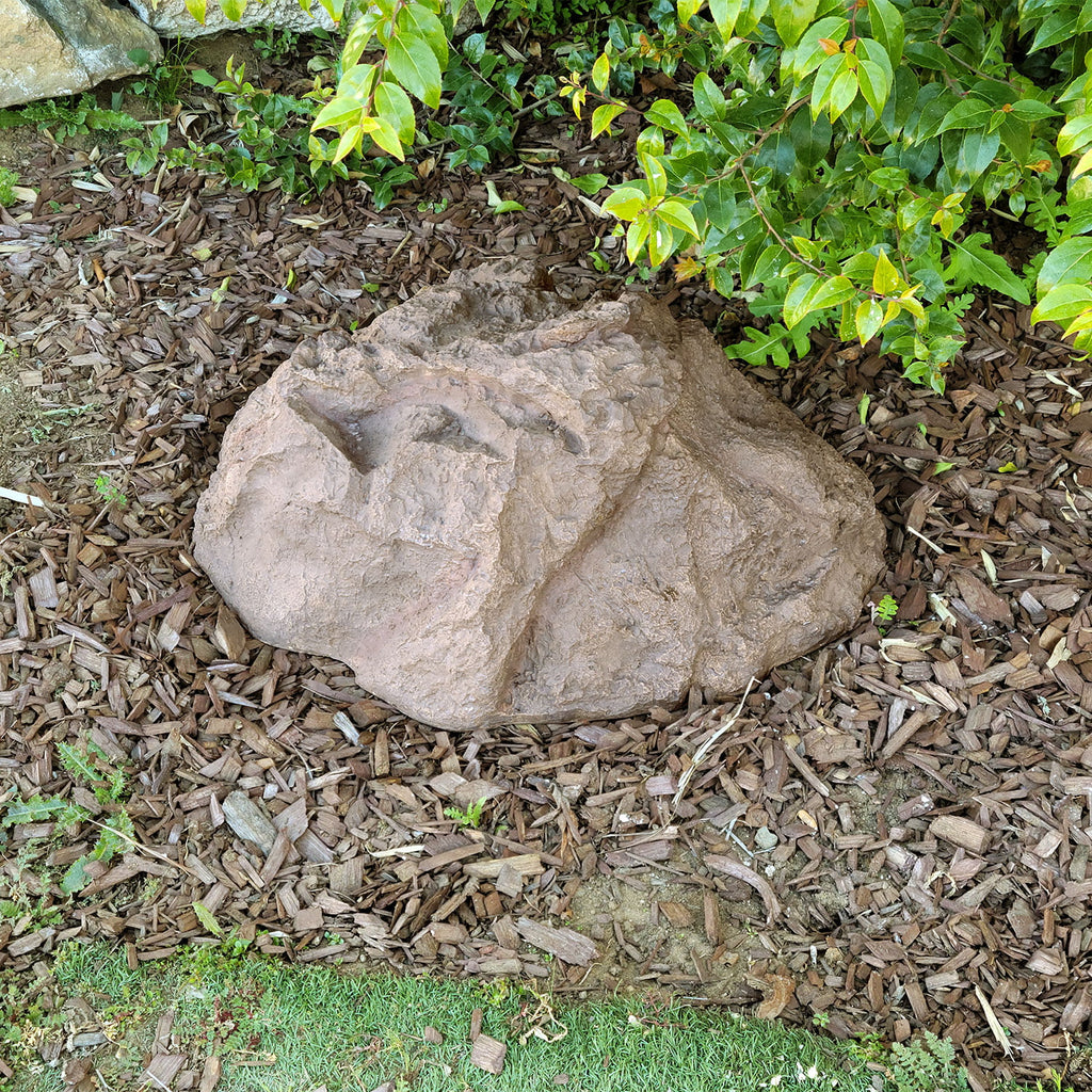 River Brown Artificial Boulder 13" H x 28" W x 30" L U696971