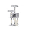 45.3-Inch Cat Tree with Scratching Post and Ramp A1800