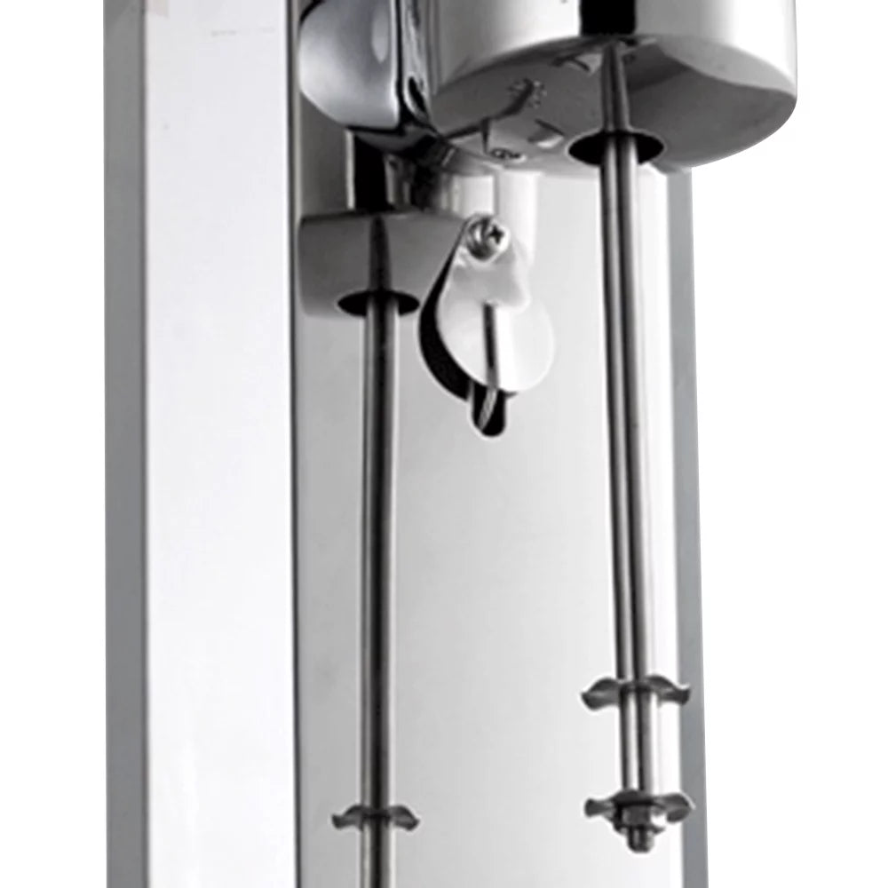 Stainless Steel Double Head 2-Speed Electric Milkshake Maker V39744