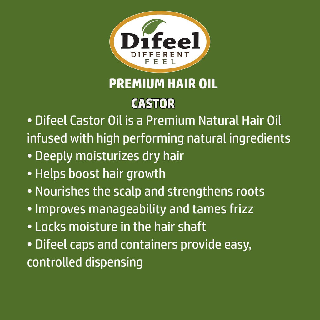 7.1 ounce 3-Pack Natural Castor Hair Oil O39386