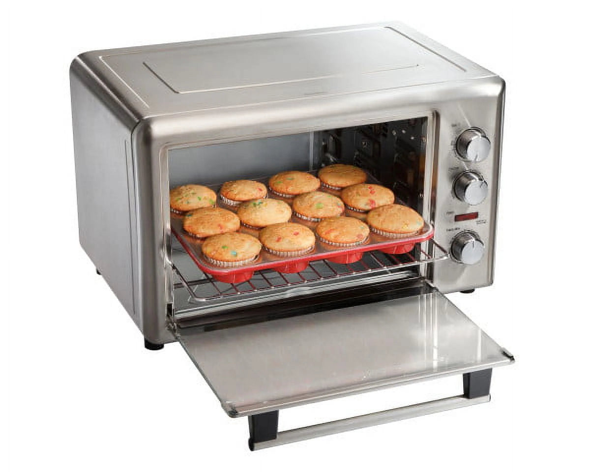 Extra Large Capacity Stainless Steel Countertop Oven with Convection and Rotisserie P633