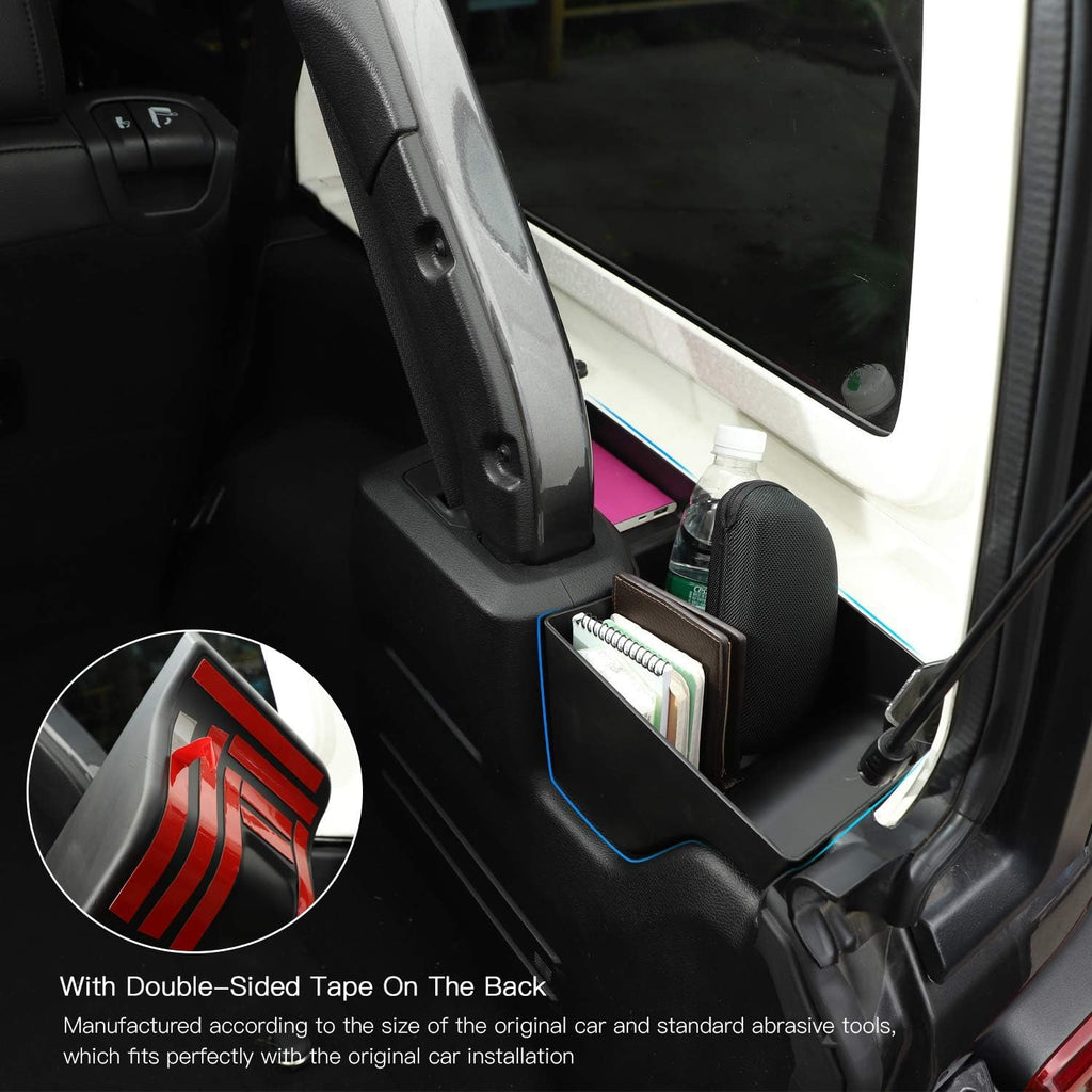 Trunk Storage Tray Organizers Rear Cargo Side Box Pack of 2 H4379