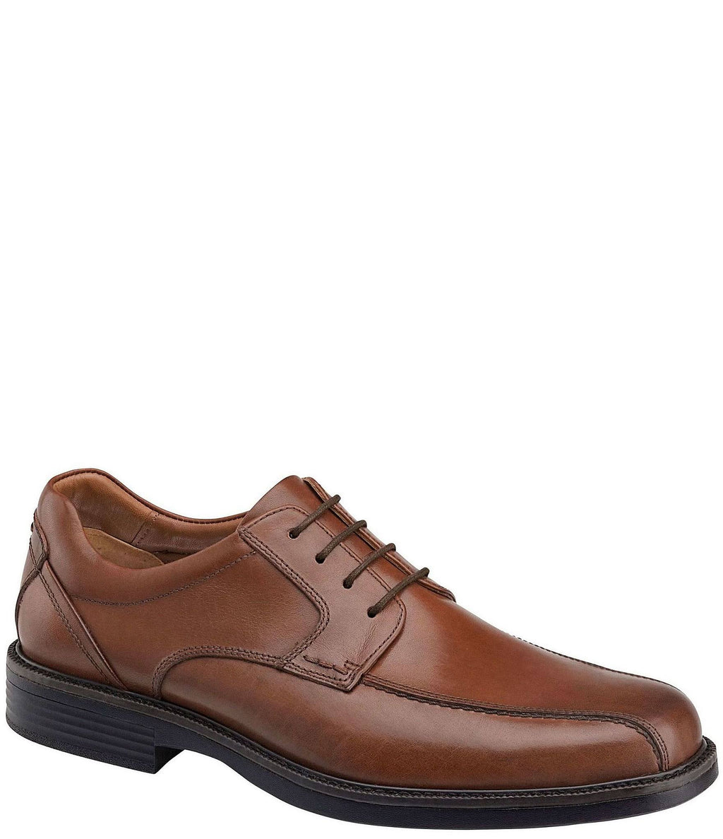 Tan Waterproof Calfskin Lace-Up Shoes P55015