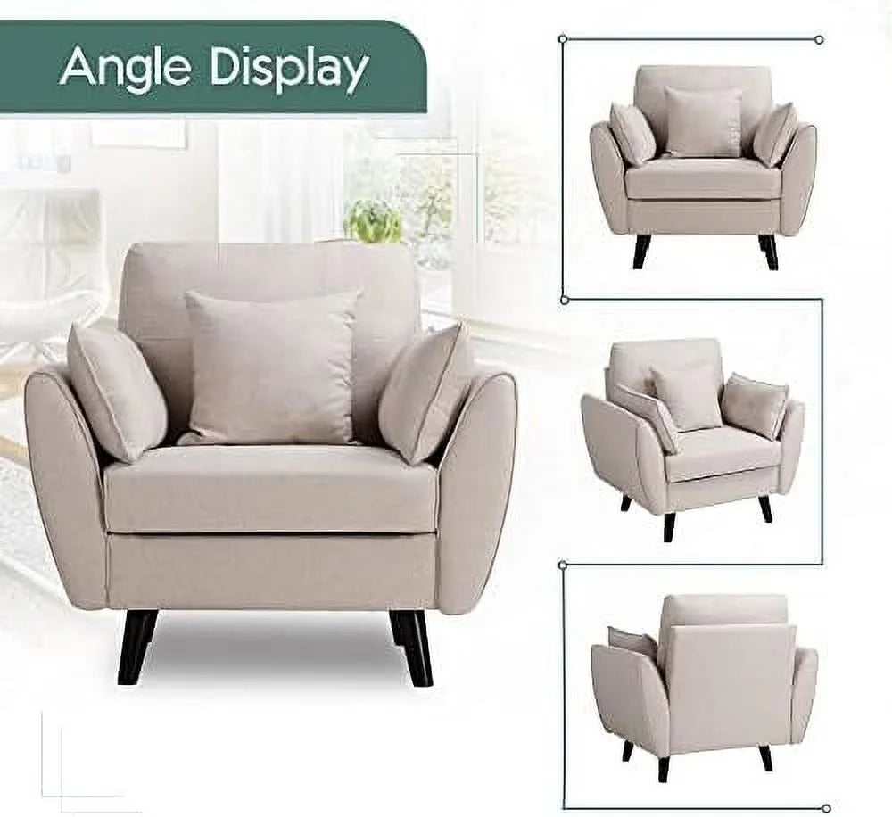 Small Sofa Couch with Pillow S606667